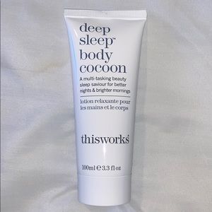 This works deep sleep body cocoon lotion